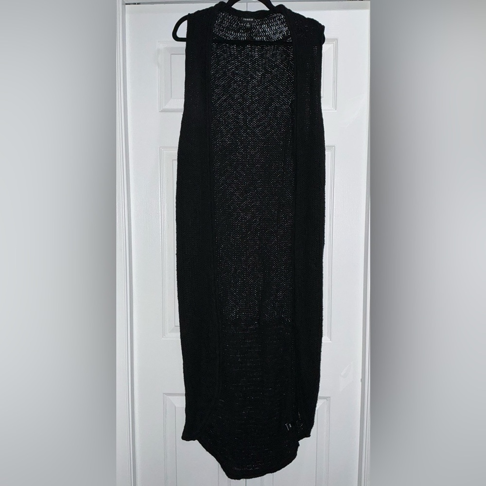 Torrid Black Knit Cardigan